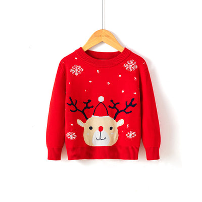 Suéter Navideño con Diseño de Venado y Copos de Nieve - Image 9