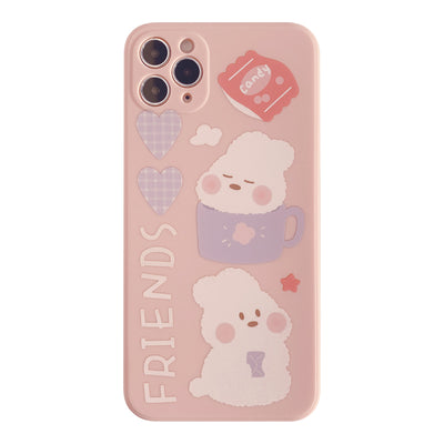 Funda para iPhone Compatible con Apple, Diseño Cubo Rubik Conejo, Acabado Mate Suave - Image 8
