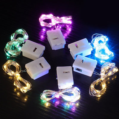 Luces LED Decorativas Cuadradas con Batería - Multicolor Ambiente - Image 20