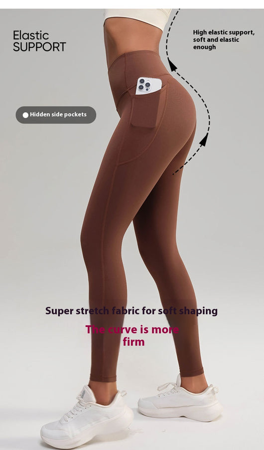 Pantalones Yoga Talle Alto Nude Feel Tenacidad Media para Mujer - Image 19