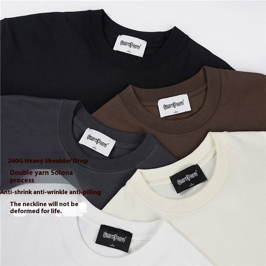 Camiseta Clásica de Algodón Pesado 260g para Hombre - Image 2