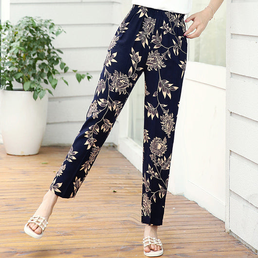 Pantalones Talla Grande de Algodón y Seda - Sección Ligera - Image 12