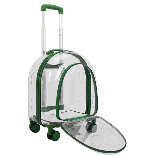 Mochila Transportadora Panorámica para Mascotas con Ventana Transparente - Image 7