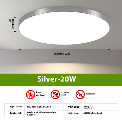 Lámpara de Techo LED Ultrafina Redonda para Sala - Image 14