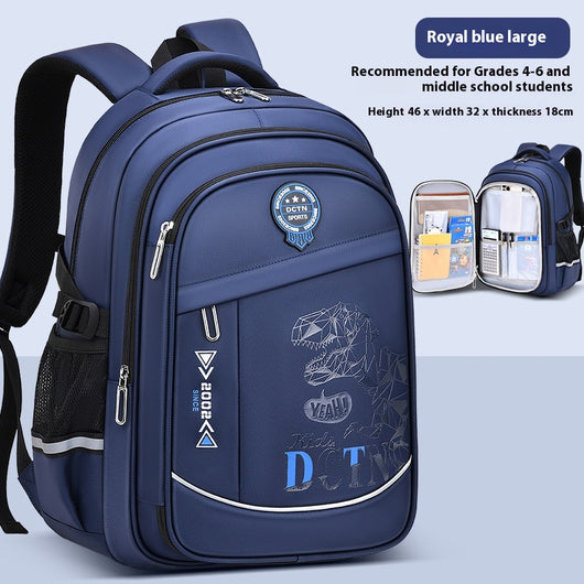 Mochila Escolar Ergonómica de Gran Capacidad con Múltiples Compartimentos - Image 7