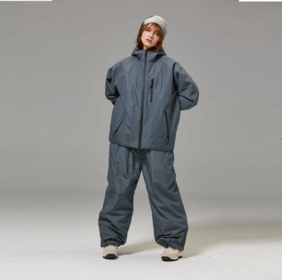 Conjunto de Traje de Esquí Unisex Impermeable y Cortavientos - Image 9
