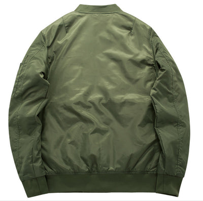 Chaqueta de Algodón con Cuello Tipo Polo para Hombre - Talla Grande - Image 7