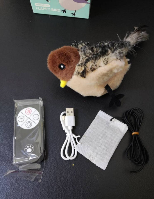 Juguete Interactivo de Molares Eléctricos para Gatos con Simulación de Pájaro y Ratón - Image 9