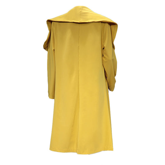 Abrigo Largo Suelto para Mujer con Solapa y Manga Larga - Image 11