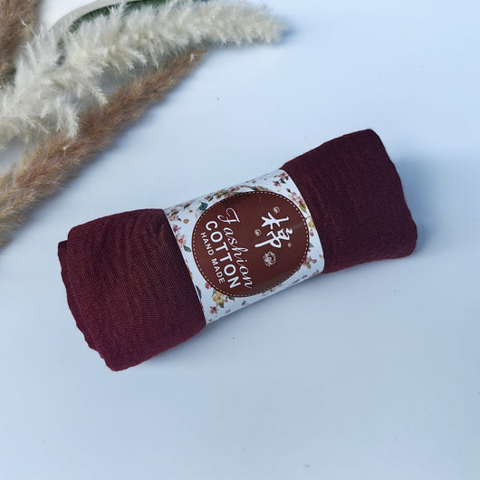Pañuelo de Algodón y Lino Arrugado Monocromático - Image 34