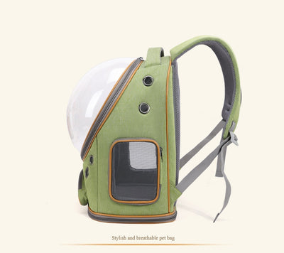 Mochila Transportadora Transparente de Gran Capacidad para Mascotas - Image 24