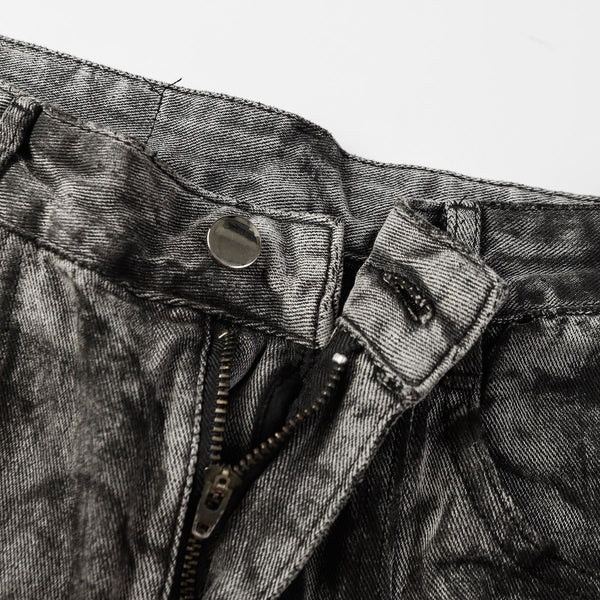 Pantalones Vaqueros Personalizados Otoño con Corte Split