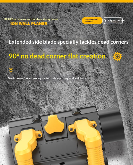 Lijadora Eléctrica de Pared Profesional sin Polvo de Alta Potencia - Image 9