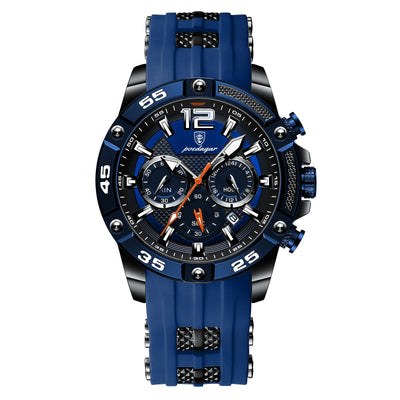 Reloj de Pulsera Multifuncional para Hombre con Banda de Silicona - Image 17