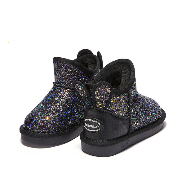 Botas Cortas de Invierno para Niños - Abrigo de Algodón Nieve - Image 3