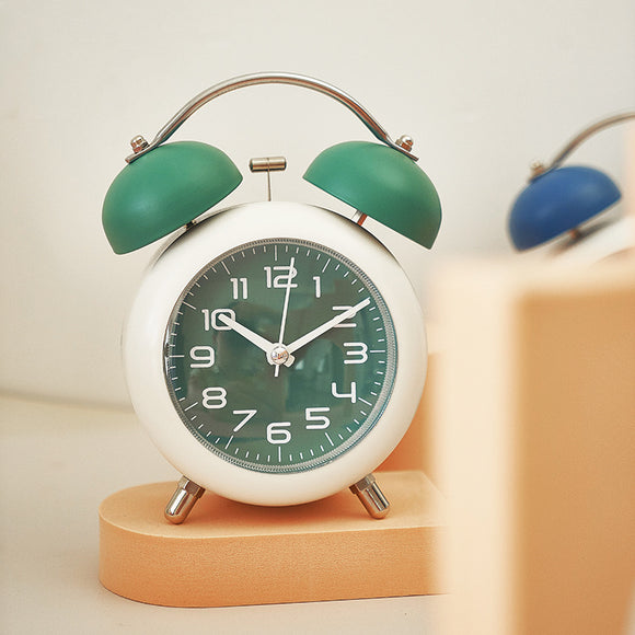 Reloj Despertador Mecánico Grande con Campanas Sonoras