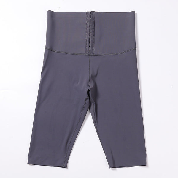 Pantalones Moldeadores de Cuerpo con Cintura y Caderas Abotonadas - Image 5