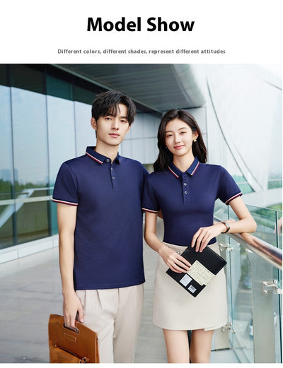 Polo de Verano Unisex con Encaje en Solapa de Algodón Premium - Image 16