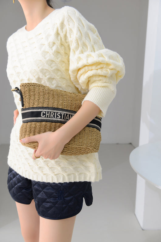 Suéter de Punto Trenzado para Mujer - Image 30