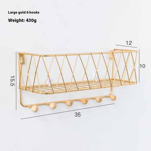 Perchero de Pared en Madera para Llaves y Accesorios - Image 10