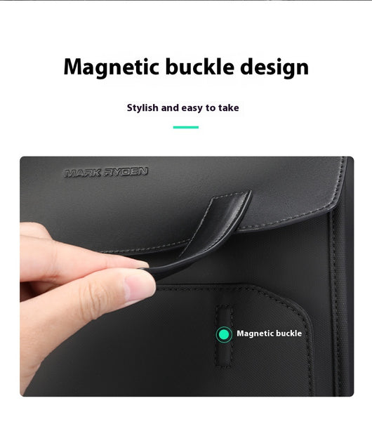 Mochila Ejecutiva Ligera de Gran Capacidad con Compartimento para Laptop - Image 18