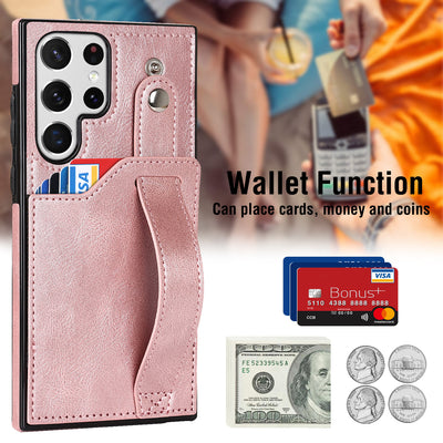 Funda Protectora de Cuero para Celular con Correa para Muñeca - Image 25