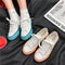 Zapatillas de Lona Azul Clásicas para Mujer