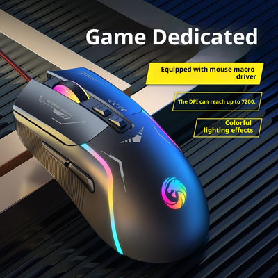 Ratón Gaming Profesional Alámbrico Universal - Image 3