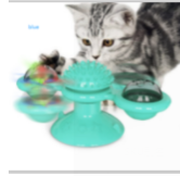 Juguete Interactivo Giratorio para Gatos - Rascador Multiusos con Limpiador Dental - Image 32