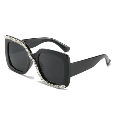 Gafas de Sol Oversized con Montura Fina y Diseño Atrevido - Image 8