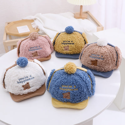Gorras de Béisbol en Cashmere para Niños y Adolescentes