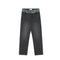 Jeans Rectos Sueltos Casual con Costuras Desgastadas