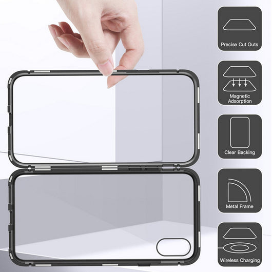 Funda Magnética de Cristal Templado para Móvil - Protección Premium - Image 4