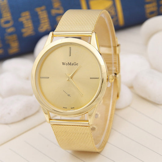 Reloj de Hombre Elegante Minimalista con Malla Metálica Ultra Delgado - Image 3