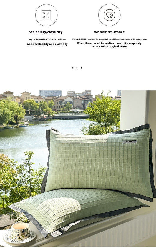 Par de Fundas de Almohada en Algodón Pesado Premium - Image 17