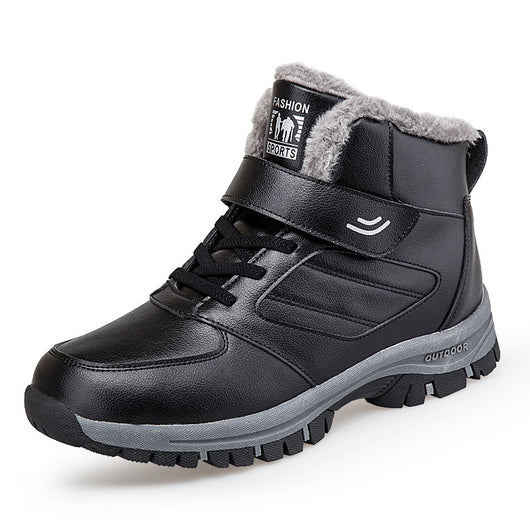 Botas de Nieve Deportivas Cálidas con Forro de Algodón y Terciopelo - Image 7