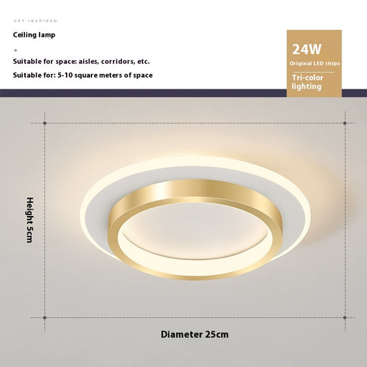 Lámpara de Techo LED Nórdica para Pasillos y Entradas - Image 24