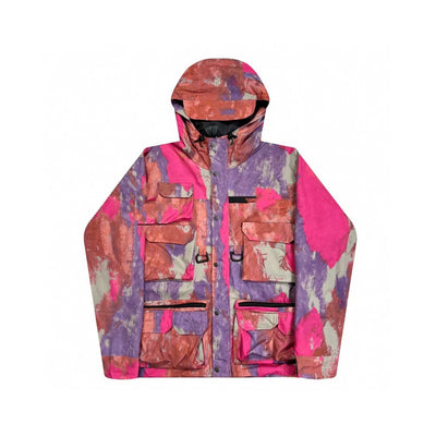 Chaqueta Impermeable con Cuello Tipo Concha y Costuras Reforzadas - Image 3