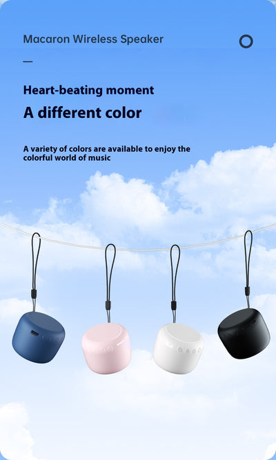 Parlante Bluetooth Portátil Mini Macaron con Tarjeta USB - Image 17