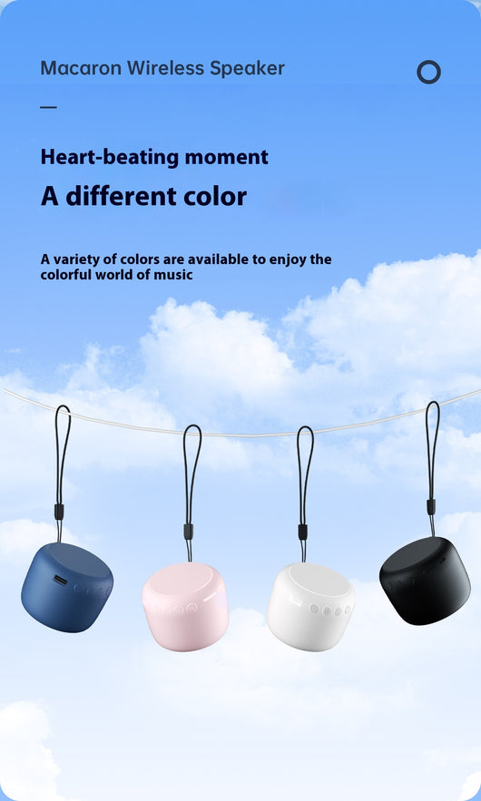Parlante Bluetooth Portátil Mini Macaron con Tarjeta USB - Image 17