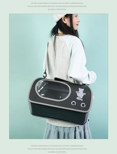 Bolsa Transportadora para Gatos Grande con Soporte y Amplia Capacidad - Image 16