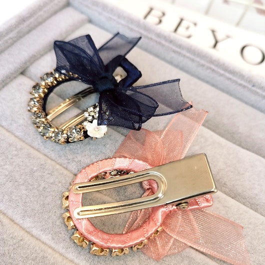 Pasador de Mariposa con Malla de Encaje - Accesorio de Cabello Elegante Metal - Image 15
