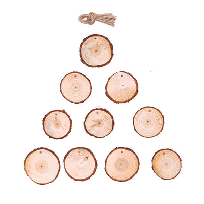 Adorno Navideño de Madera Maciza - Colgante Decorativo Artesanal - Image 10
