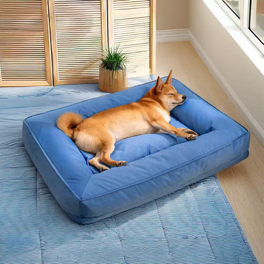 Cama Ortopédica para Mascotas con Soporte Envolvente
