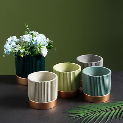 Maceta Decorativa de Cerámica con Diseño Suculenta Creativo - Image 21
