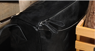 Bolso Satchel de Cuero Vintage con Gran Capacidad - Image 12