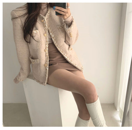 Chaqueta Acolchada de Tweed con Múltiples Bolsillos - Image 22