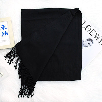 Bufanda de Cachemira Premium con Borlas para Ocasiones Especiales - Image 11