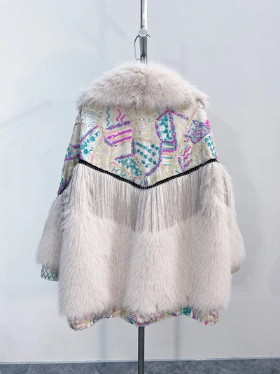 Abrigo Largo de Lana de Cordero para Mujer - Diseño Elegante y Cálido - Image 22