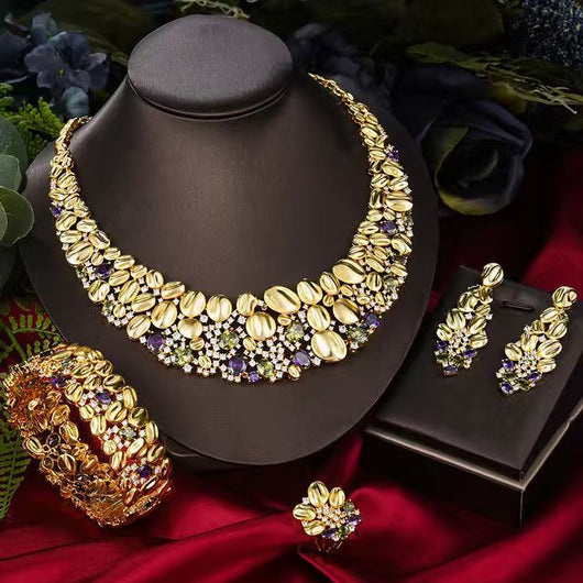 Conjunto de Collar y Aretes para Boda, Elegante y Sofisticado - Image 8